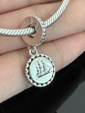 Original Pandora Pandora Boston Charm USA Charm Travel Charm